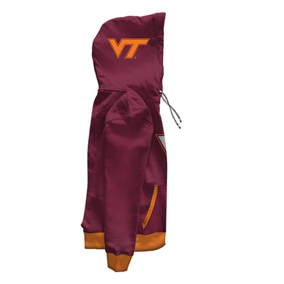 Virginia Tech University Classic Maroon Pullover Hoodie