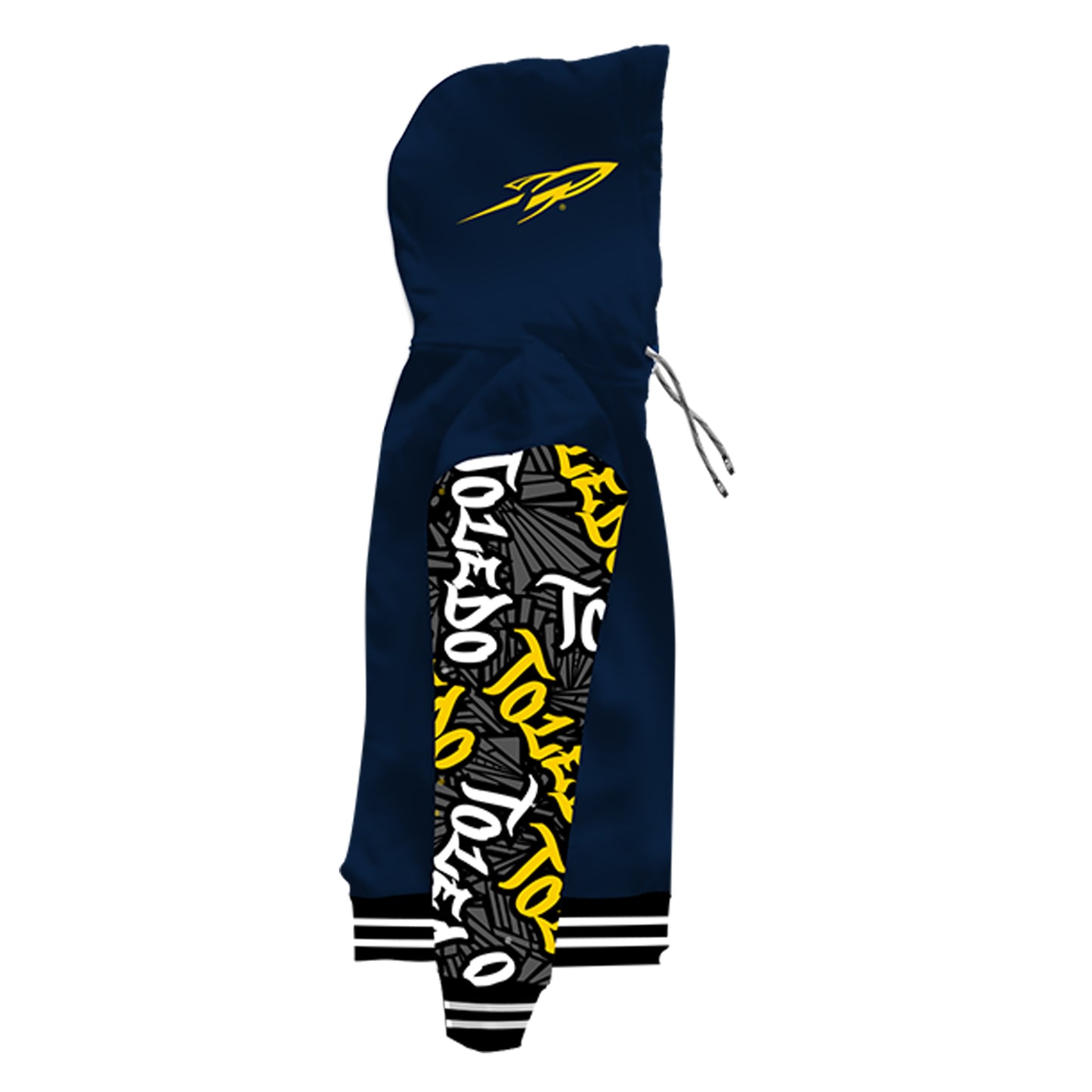 University of Toledo Wildstyle Navy Pullover Hoodie