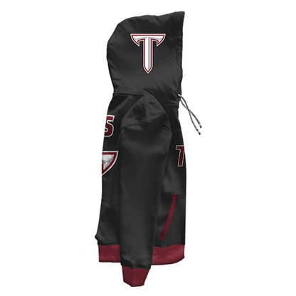 Troy University Rally Black Pullover Hoodie