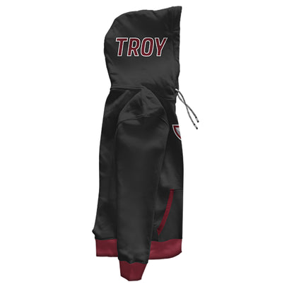 Troy University Classic Black Pullover Hoodie