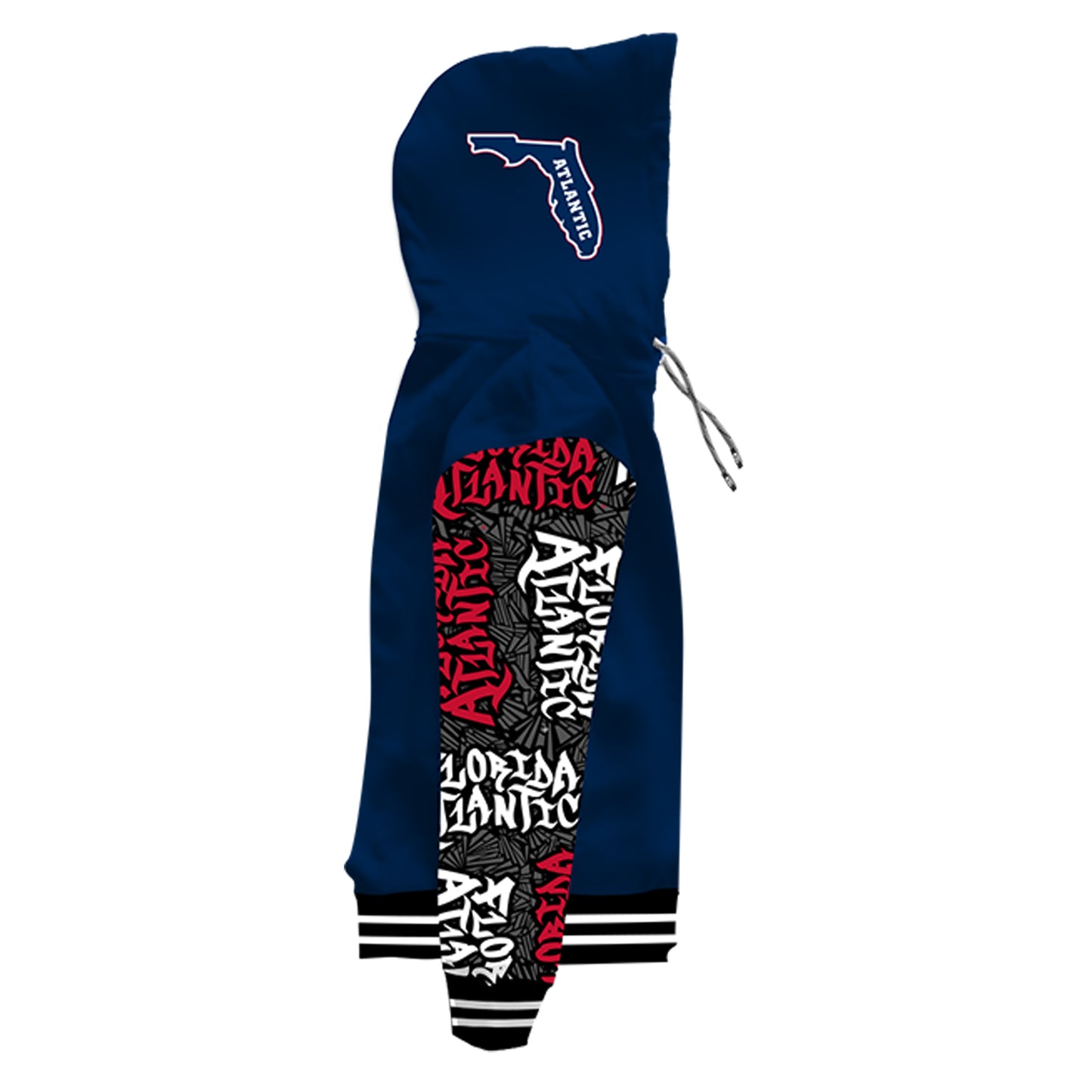 Florida Atlantic University Wildstyle Blue Pullover Hoodie