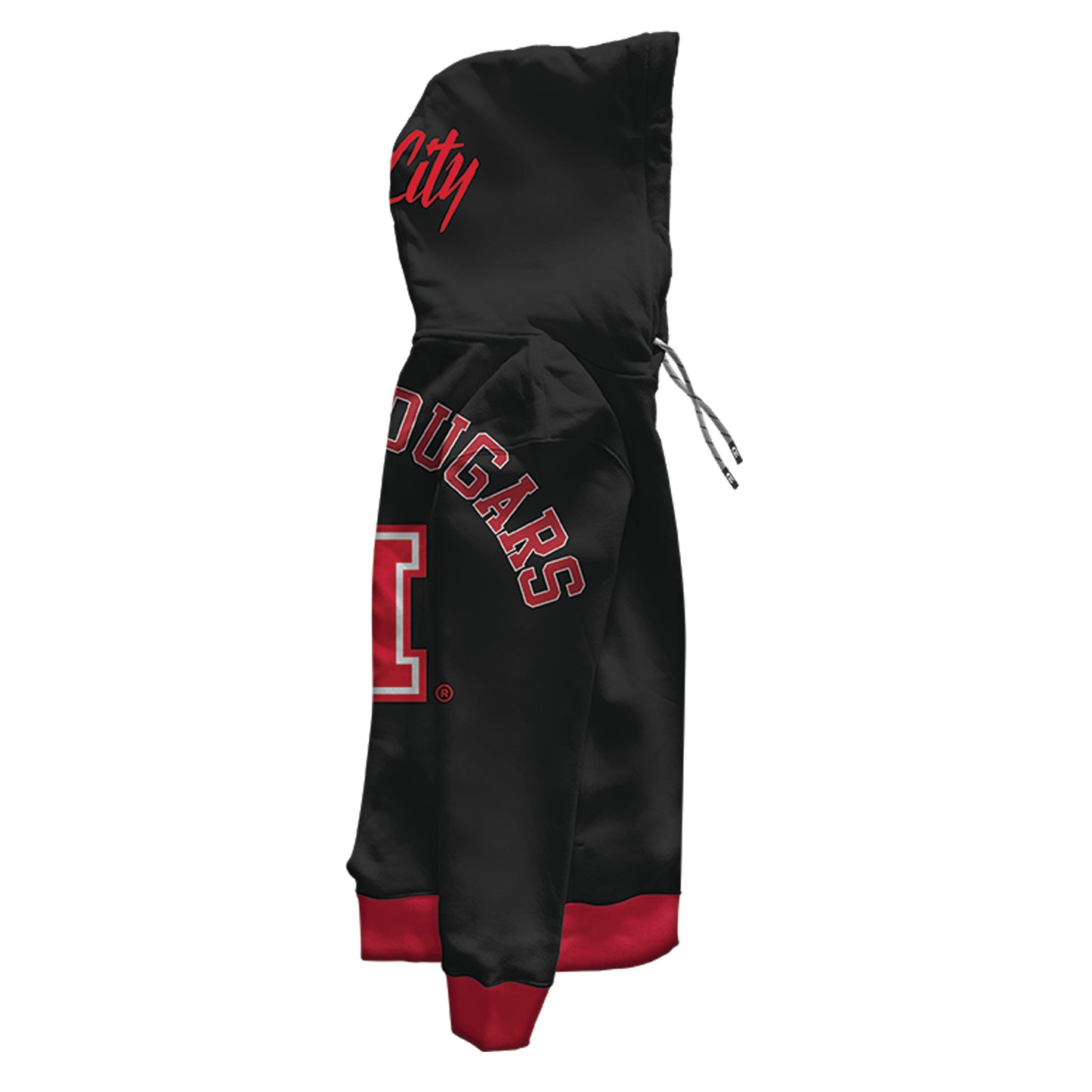 University of Houston Crest Black Pullover Hoodie