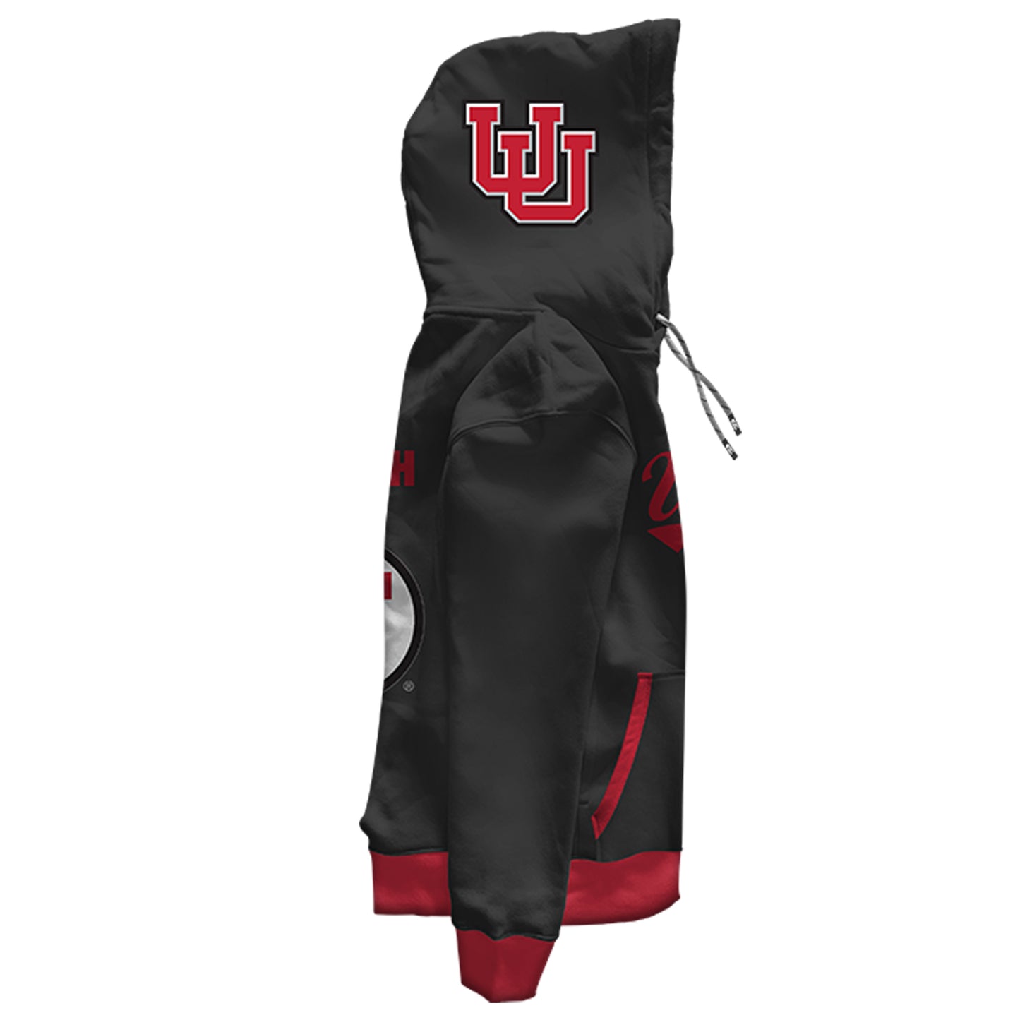 University of Utah Rally Black Pullover Hoodie