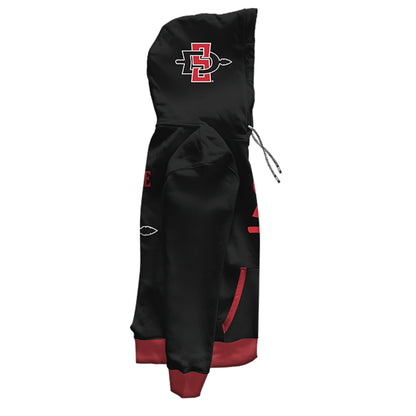 San Diego State University Rally Black Pullover Hoodie