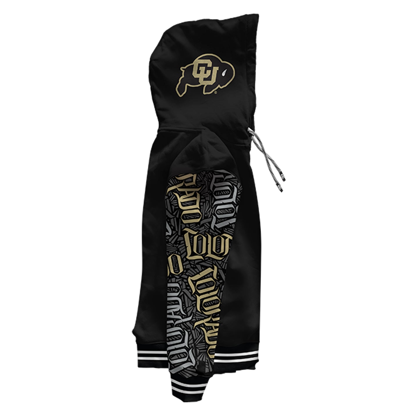 University of Colorado Wildstyle Black Pullover Hoodie