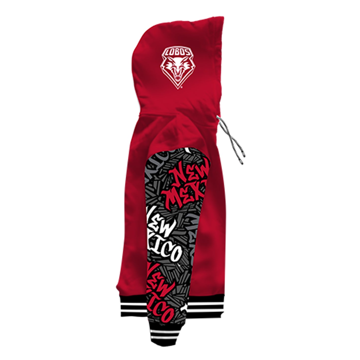 University of New Mexico Wildstyle Red Pullover Hoodie