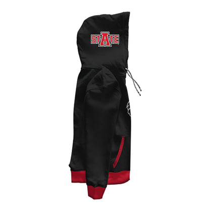 Arkansas State University Classic Black Pullover Hoodie