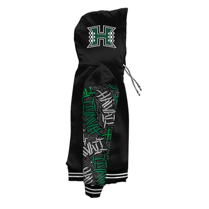 University of Hawaii Wildstyle Black Pullover Hoodie