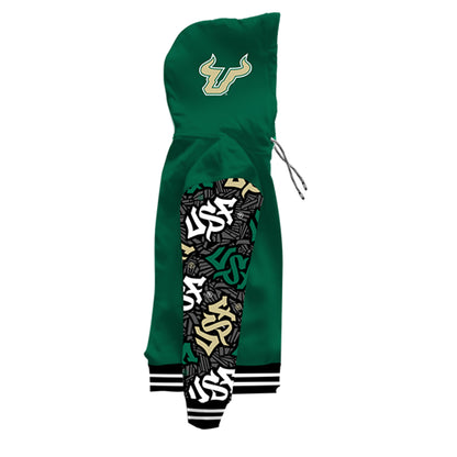 USF Wildstyle Green Pullover Hoodie