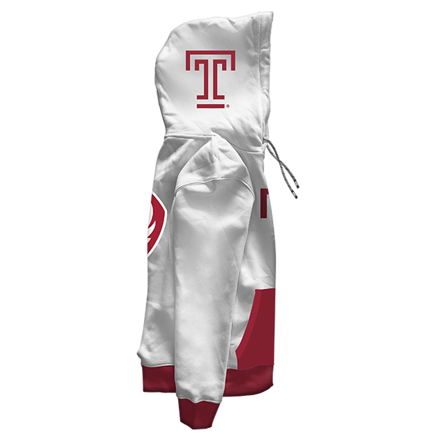 Temple University Tailgate White Hoodie