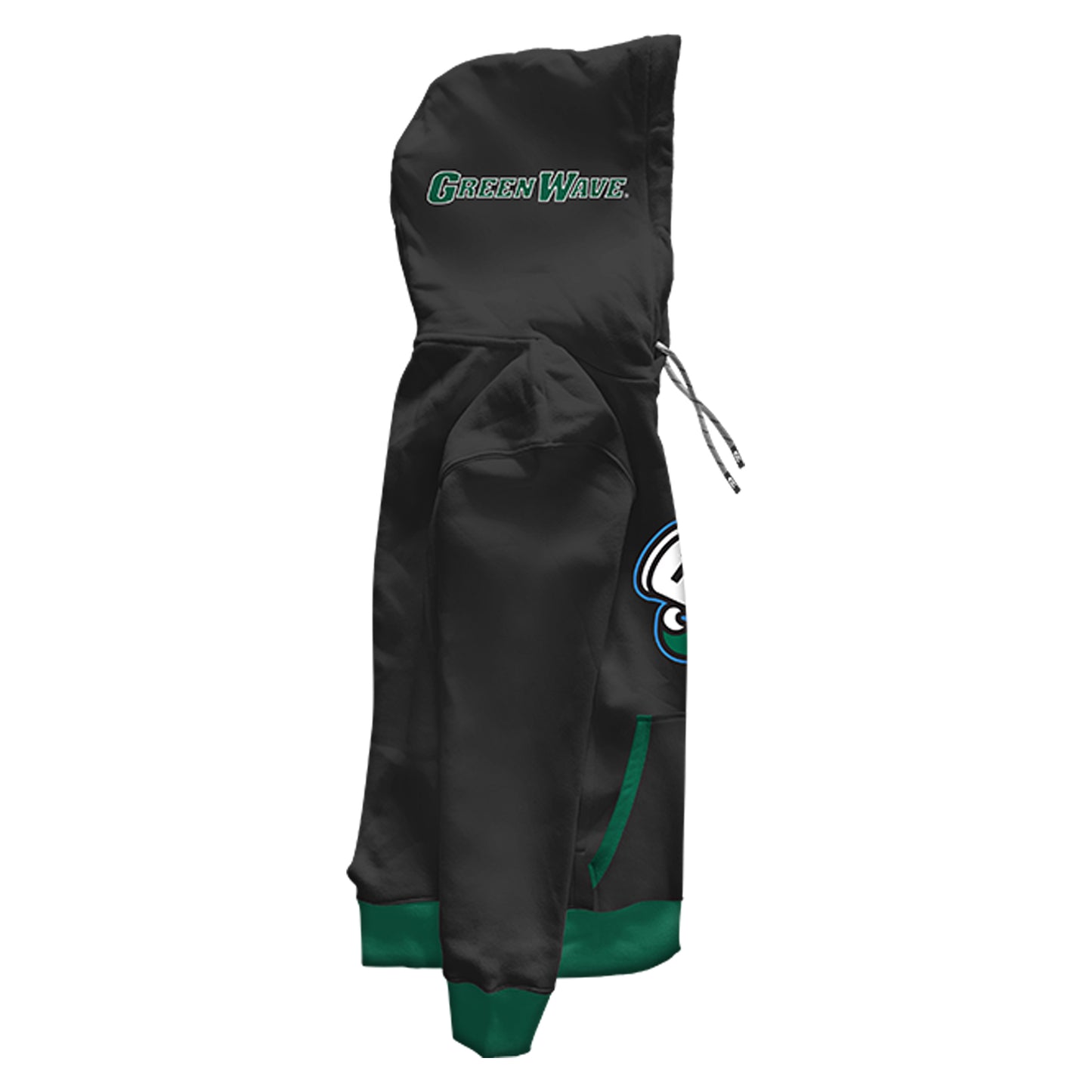 Tulane University Classic Black Pullover Hoodie