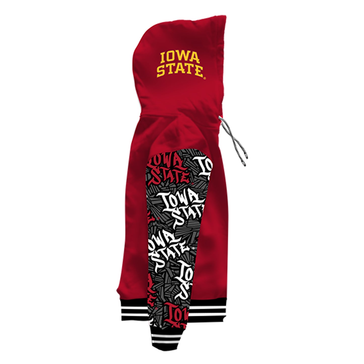 Iowa State University Wildstyle Red Pullover Hoodie