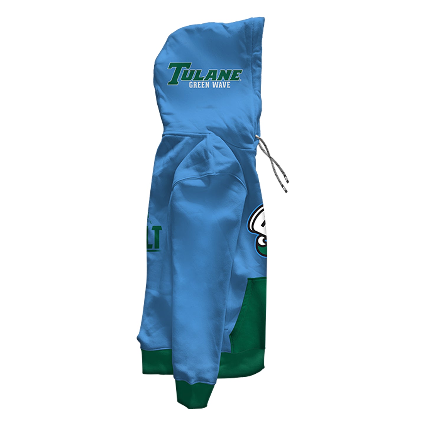 Tulane University Tailgate Blue Hoodie