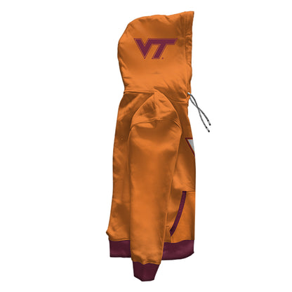 Virginia Tech University Classic Orange Pullover Hoodie