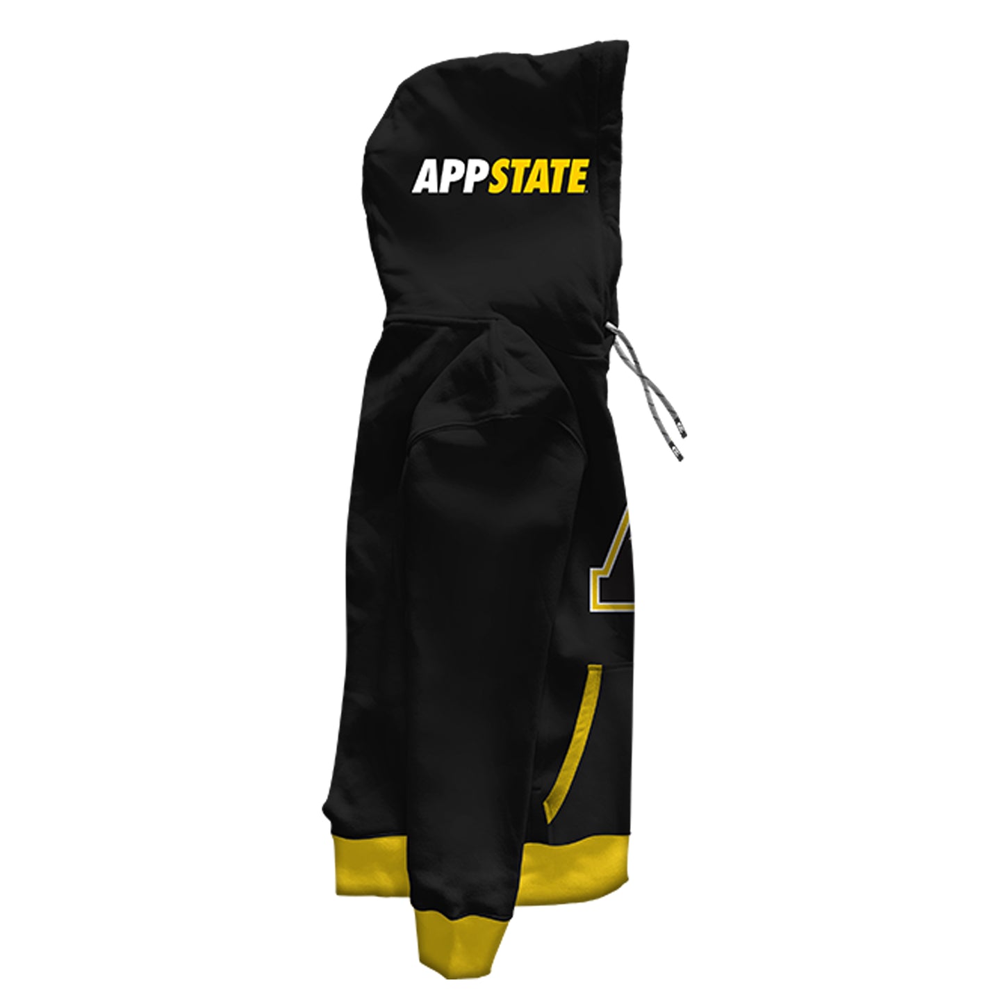 Appalachian State University Classic Black Pullover Hoodie