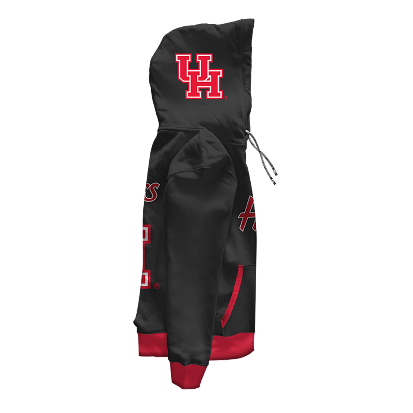 University of Houston Rally Black Pullover Hoodie