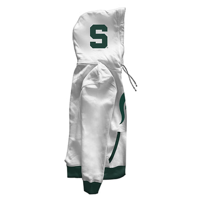 Michigan State University Classic White Pullover Hoodie