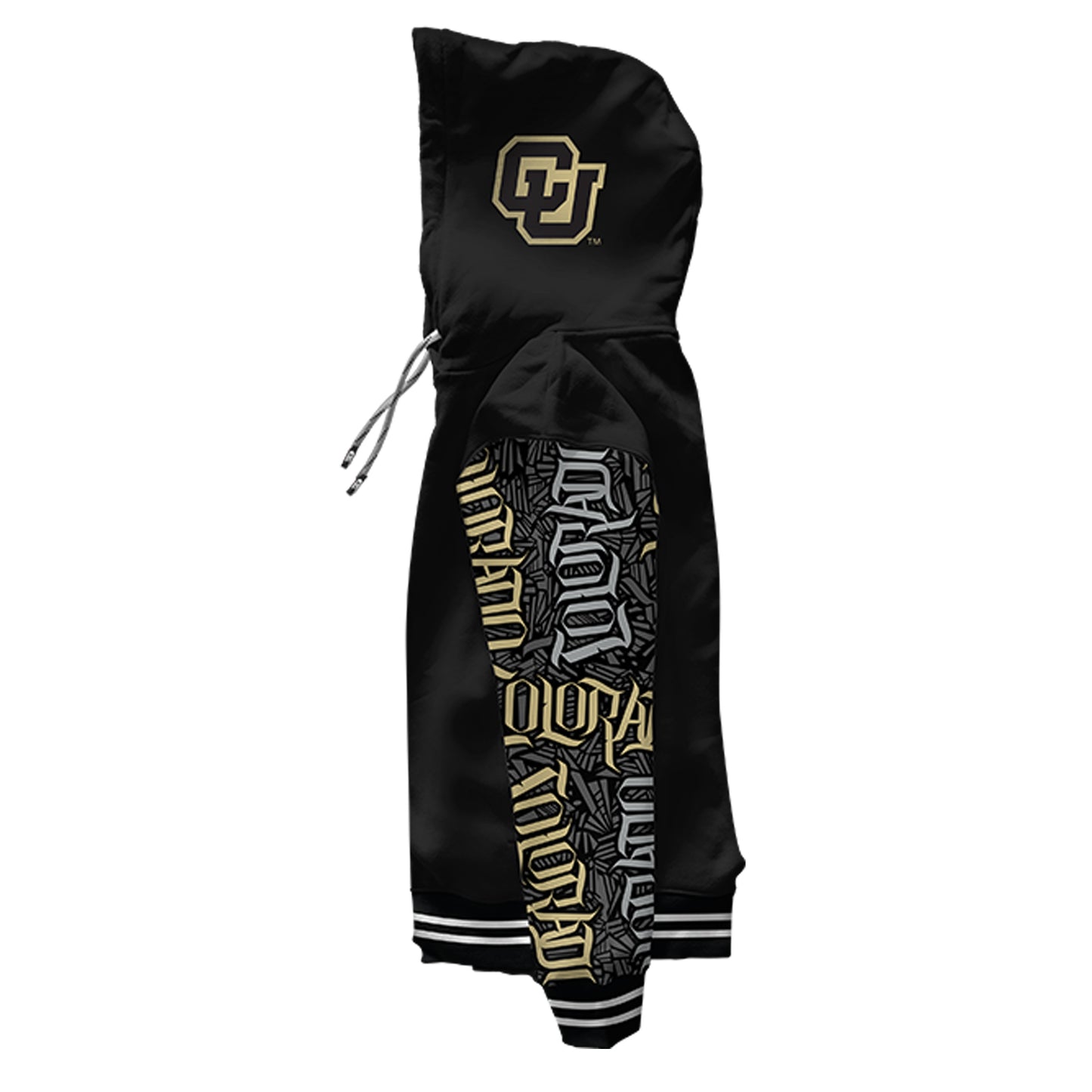 University of Colorado Wildstyle Black Pullover Hoodie