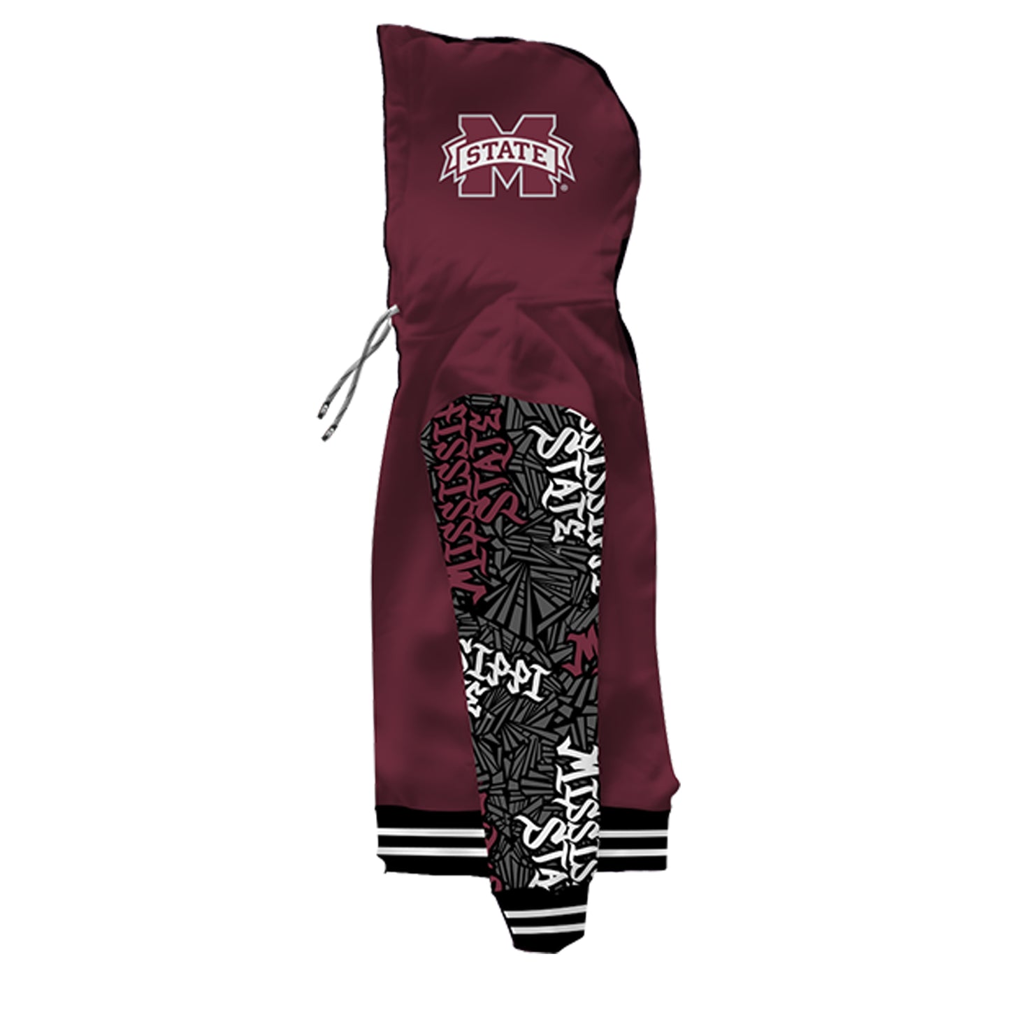 Mississippi State University Wildstyle Pullover Hoodie