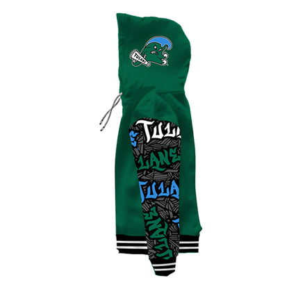 Tulane University Wildstyle Green Pullover Hoodie