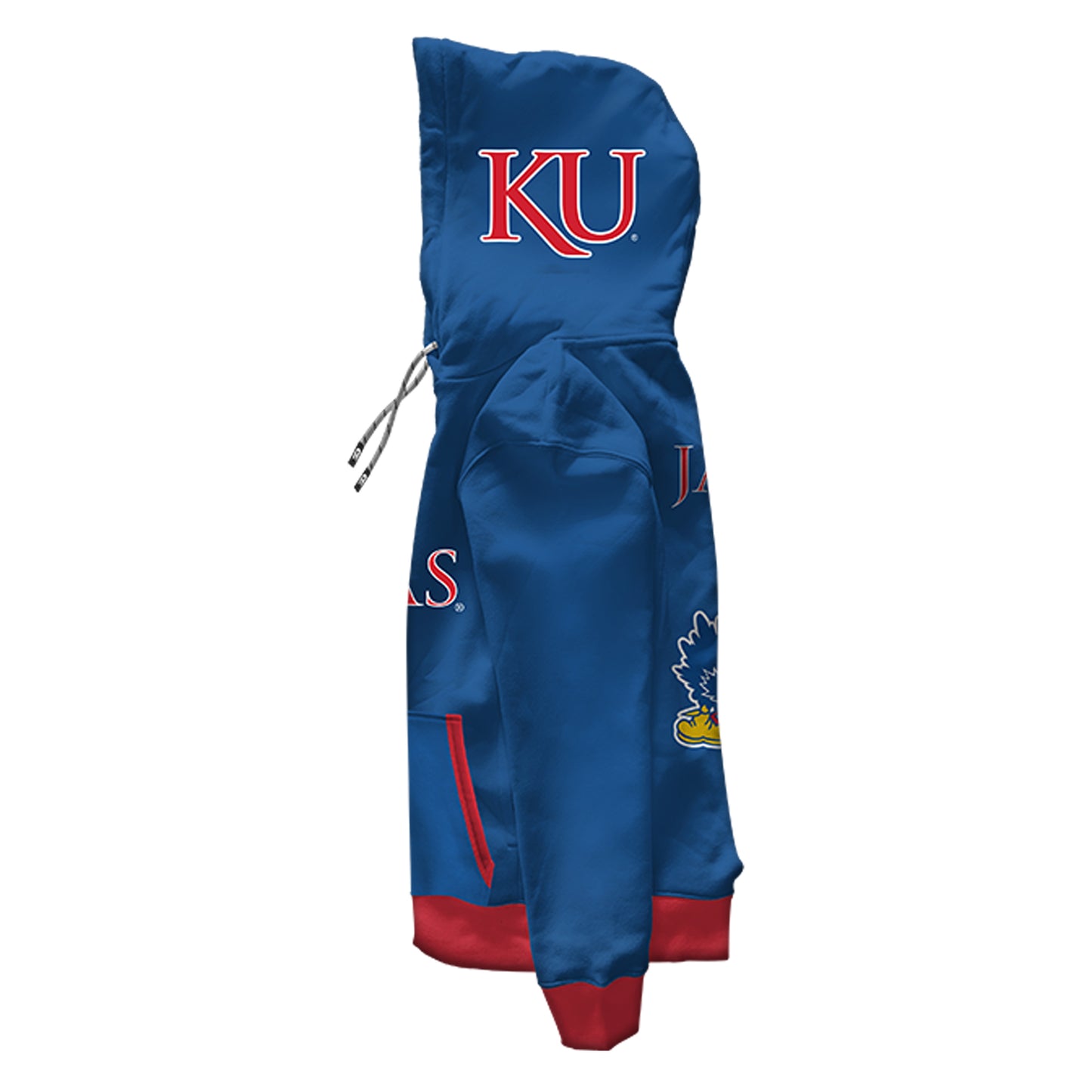 University of Kansas Rally Blue Pullover Hoodie