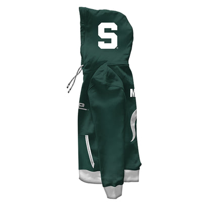 Michigan State University Rally Green Pullover Hoodie