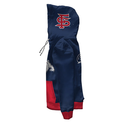 Fresno State University Tailgate Blue Hoodie