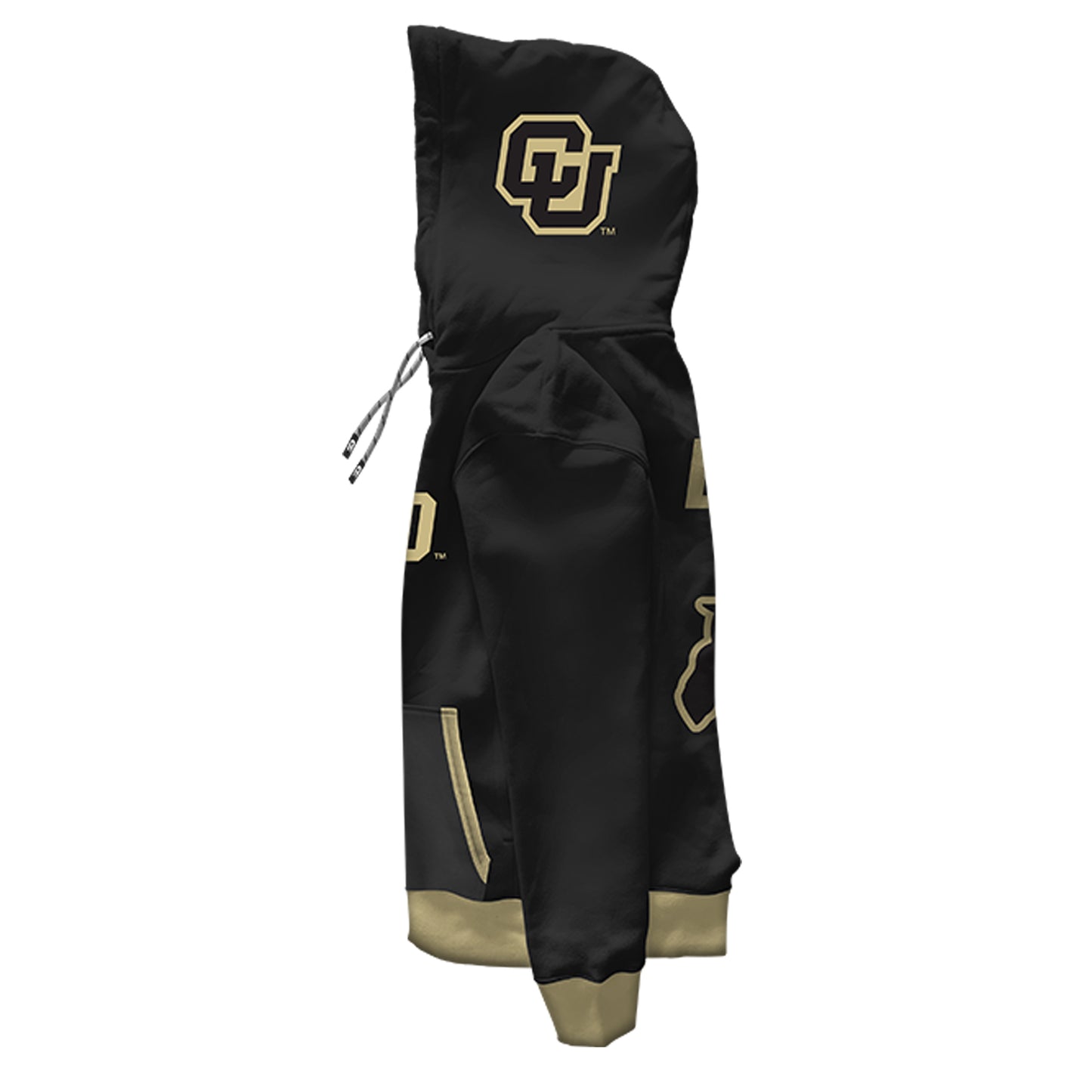 University of Colorado Rally Black Pullover Hoodie