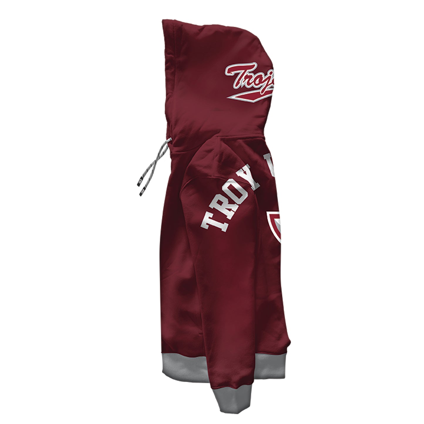 Troy University Crest Pullover Hoodie