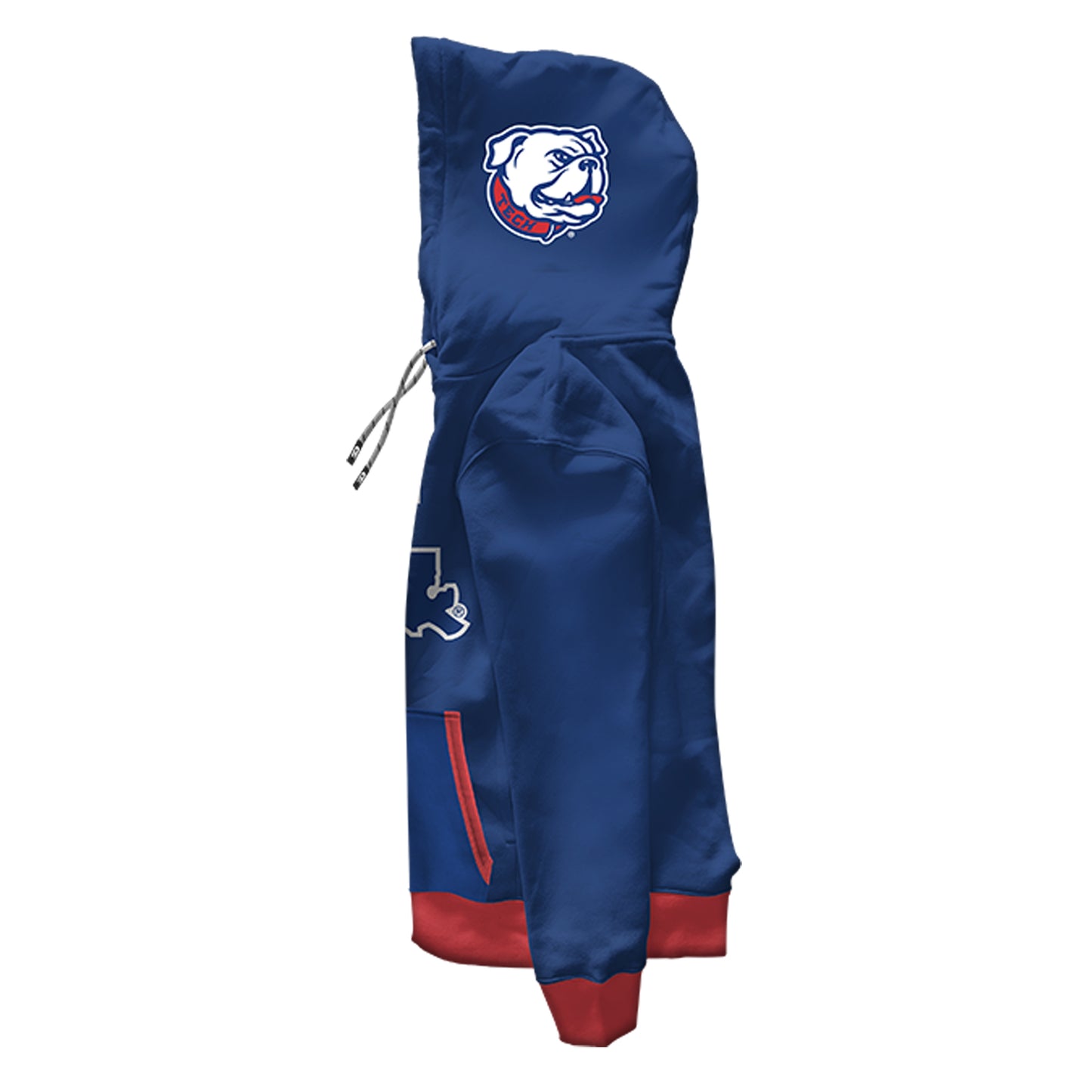 Louisiana Tech University Classic Blue Pullover Hoodie