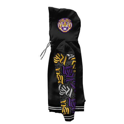 LSU Wildstyle Black Pullover Hoodie