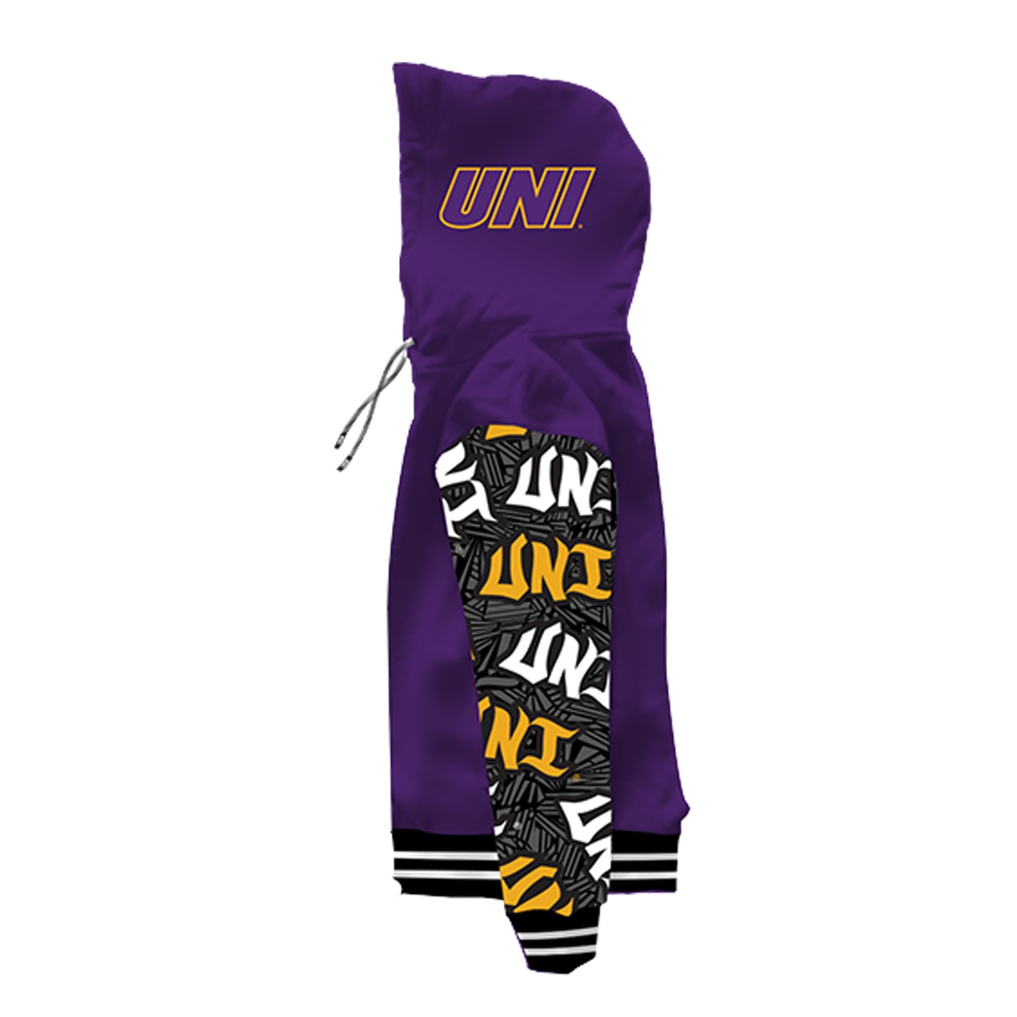 Northern Iowa University Wildstyle Purple Pullover Hoodie