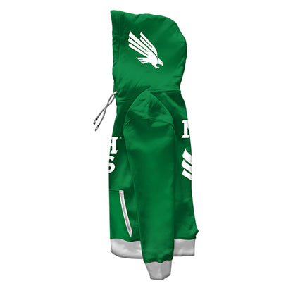 University of North Texas Rally Green Pullover Hoodie