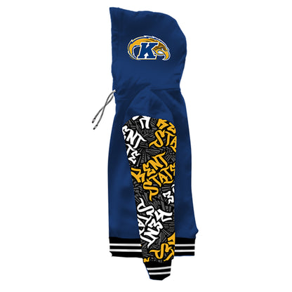 Kent State University Wildstyle Blue Pullover Hoodie