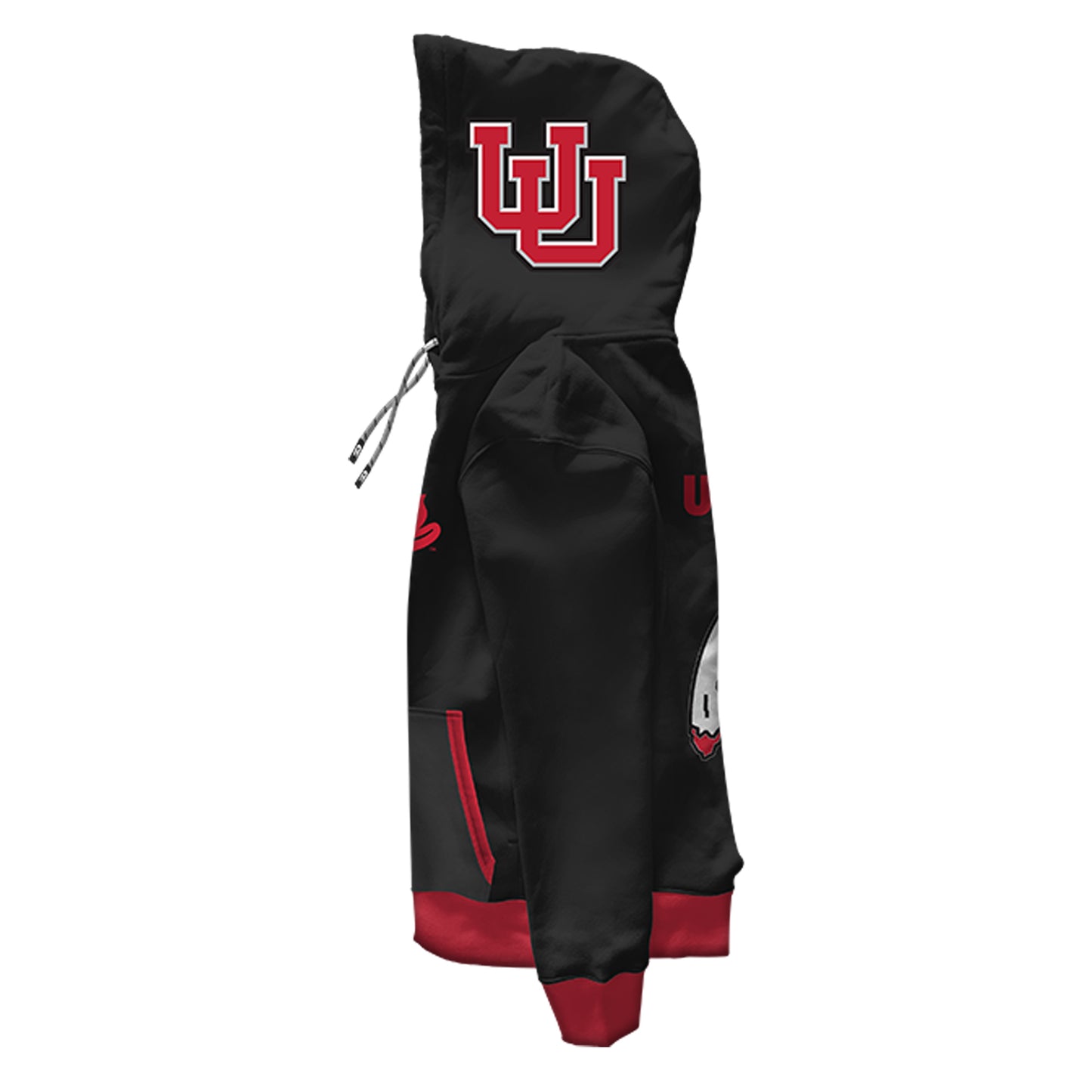 University of Utah Rally Black Pullover Hoodie