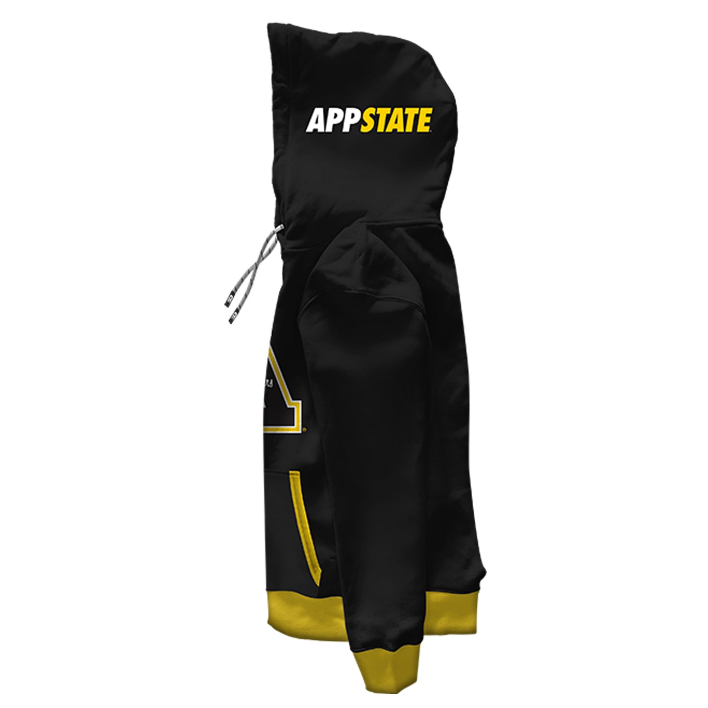 Appalachian State University Classic Black Pullover Hoodie