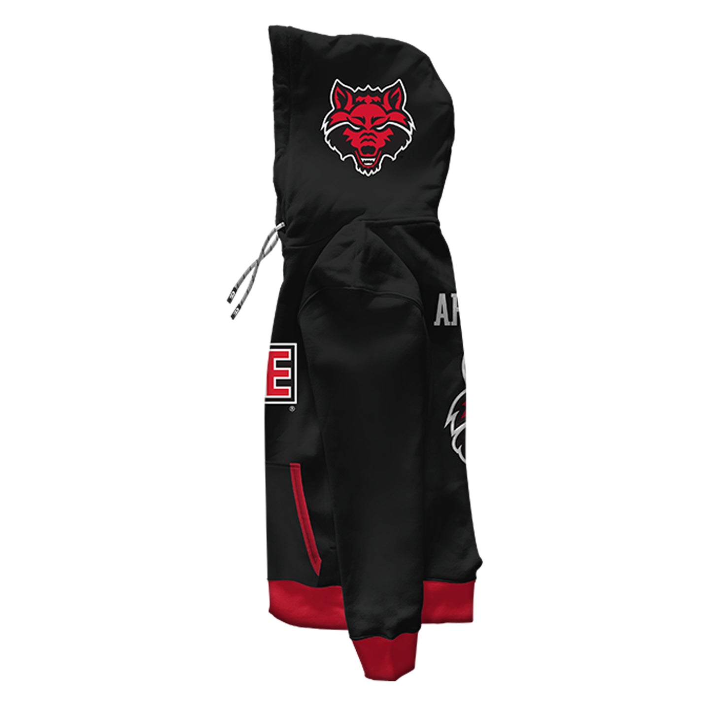 Arkansas State University Rally Black Pullover Hoodie