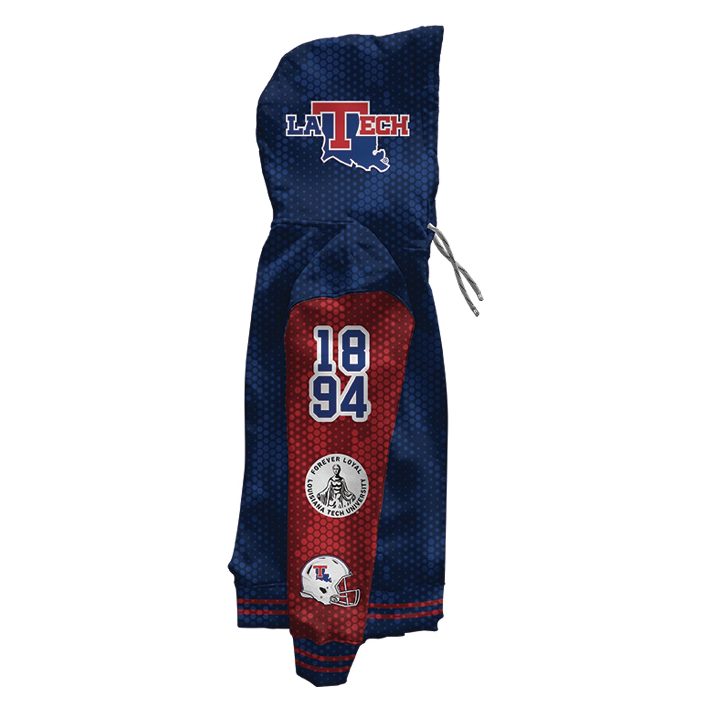 Louisiana Tech University Varsity Pullover Hoodie