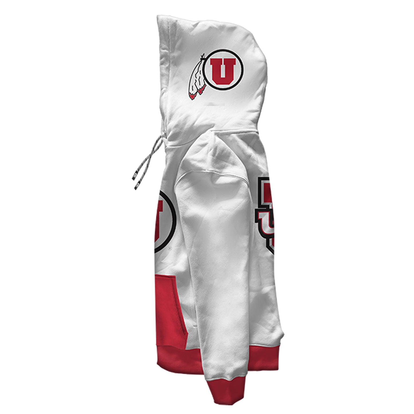 University of Utah Tailgate White Hoodie