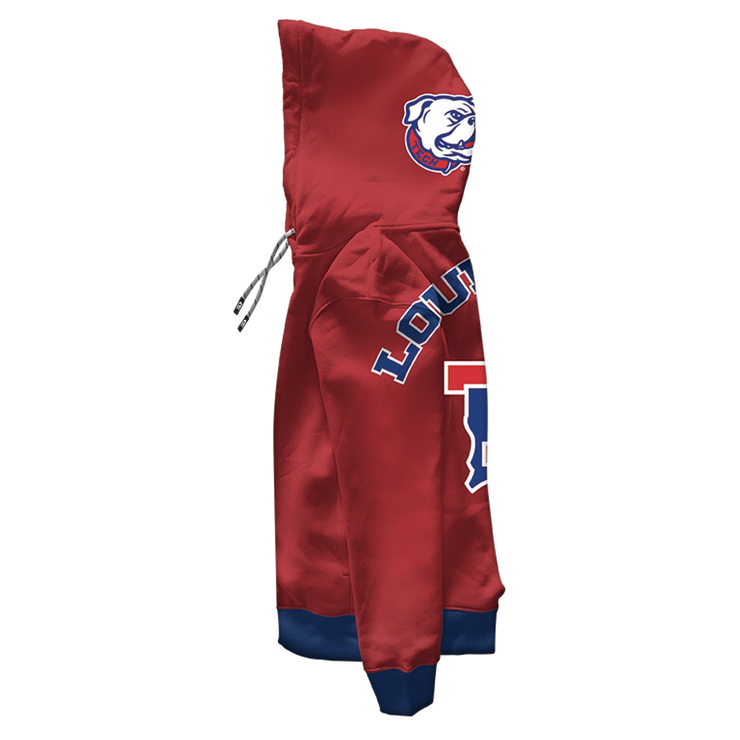 Louisiana Tech University Crest Pullover Hoodie