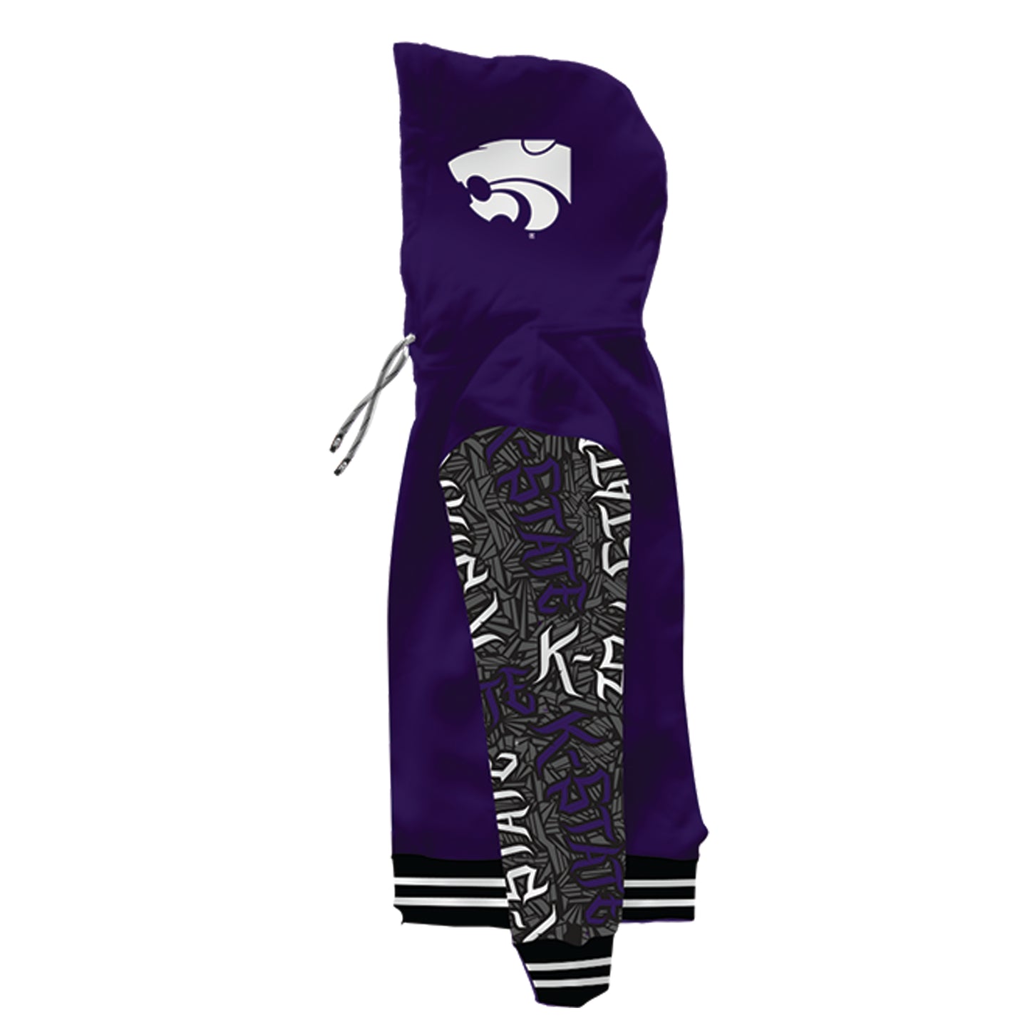 Kansas State University Wildstyle Purple Pullover Hoodie