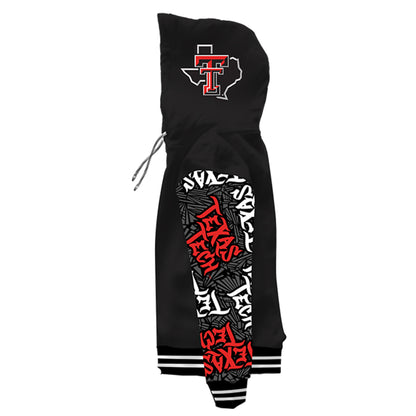 Texas Tech University Wildstyle Black Pullover Hoodie