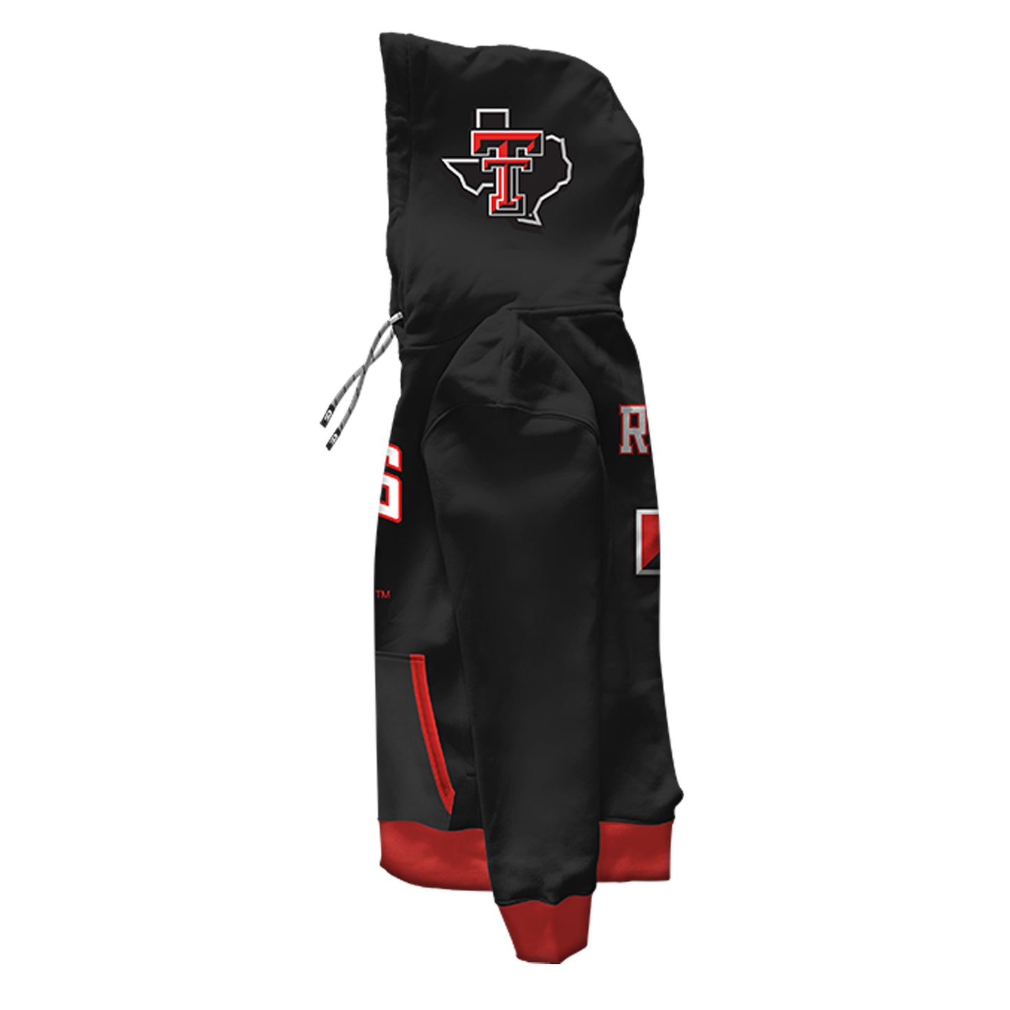 Texas Tech University Rally Black Pullover Hoodie