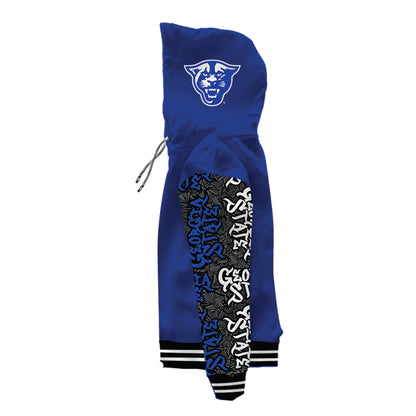 Georgia State University Wildstyle Blue Pullover Hoodie