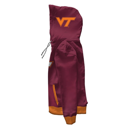 Virginia Tech University Classic Maroon Pullover Hoodie