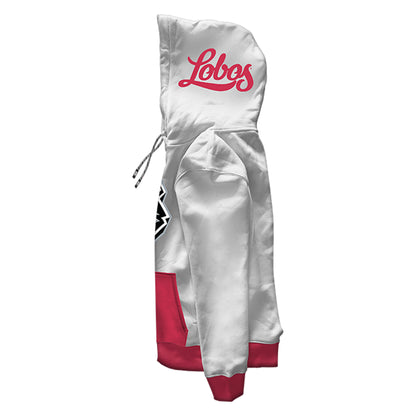 University of New Mexico Tailgate White Hoodie