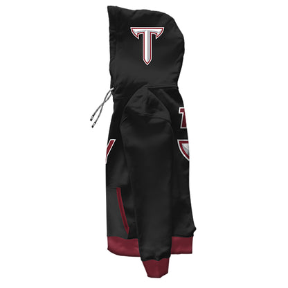 Troy University Rally Black Pullover Hoodie