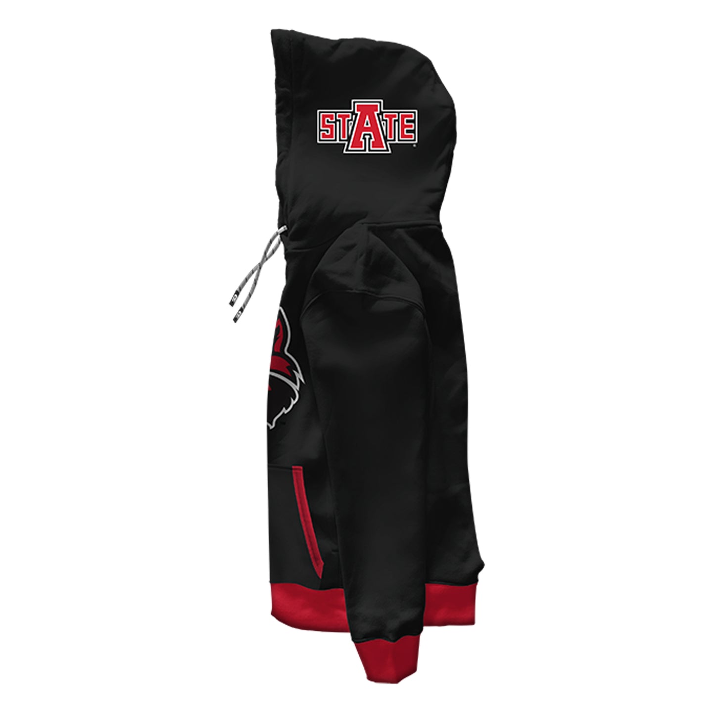 Arkansas State University Classic Black Pullover Hoodie