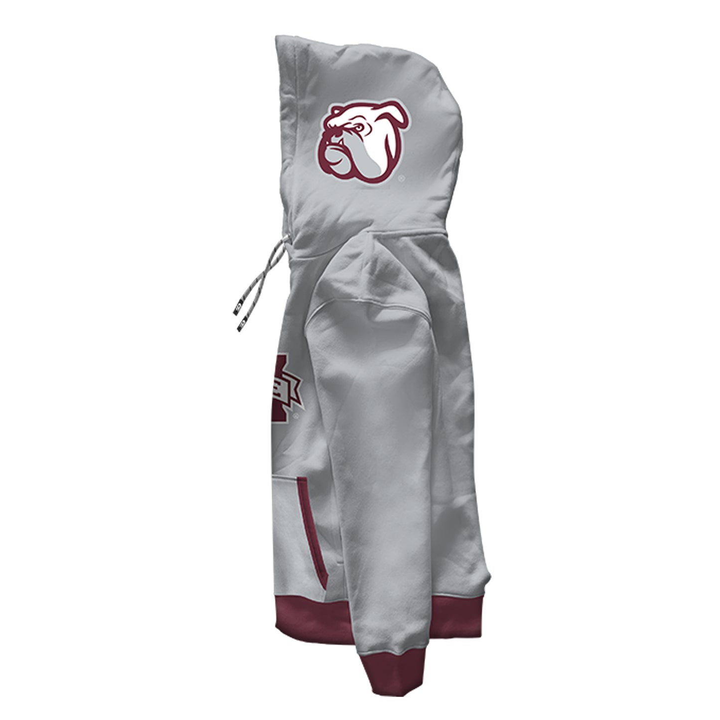 Mississippi State University Classic Grey Pullover Hoodie