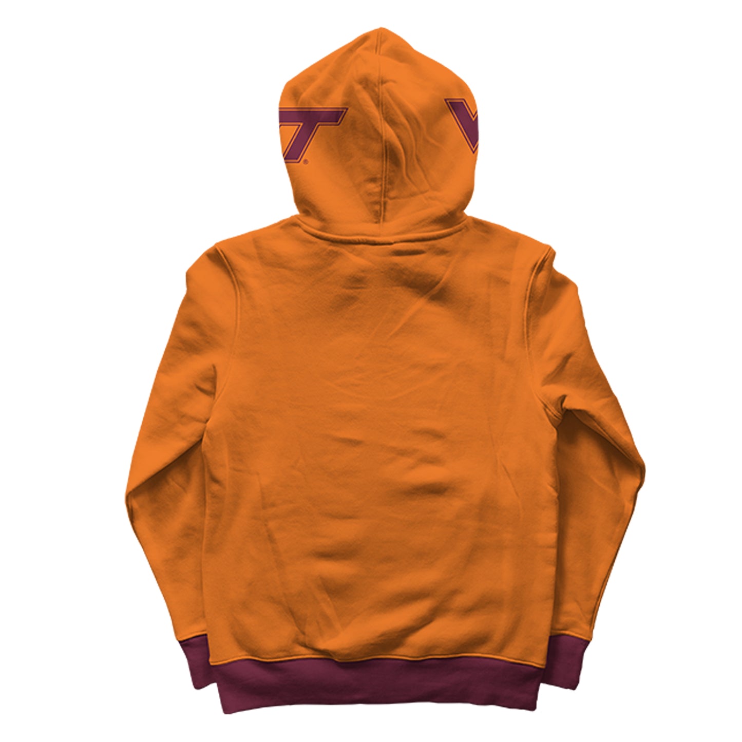 Virginia Tech University Classic Orange Pullover Hoodie